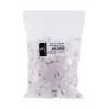 RJ45-Stecker GEMBIRD PLUG3UP6/100, Cat5, gerader Stecker, transparent, vergoldete Kontakte, 100er-Pack