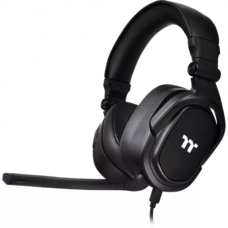 Tt eSPORTS Argent H5 - Headset - Over-Ear - Kabelgebunden - 3,5-mm-Stecker - Schwarz (GHT-THF-ANECBK-30)