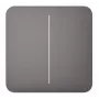 Button Ajax SoloButton 2-fach Grau 82,8 mm