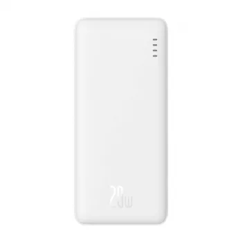 Baseus Airpow Lithium-Polymer Powerbank 10000 mAh 20 W Weiß