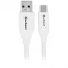 USB 3.2 Gen 2 Kabel, USB-A Stecker > USB-C Stecker (Weiß, 1 Meter)