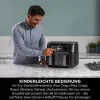 Ninja AF200EU Fritteuse Doppel 7,6 L Stand-alone 2400 W Heißluftfritteuse Schwarz