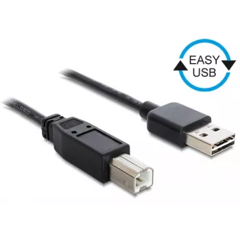 USB-Kabel DeLOCK 2 m USB 2.0 A - B m/m