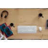 Logitech Signature MK650 for Business - Tastatur-Maus-Set - Kabellos - 2,4 GHz, Bluetooth LE - QWERTZ - Tschechisch - Cremeweiß