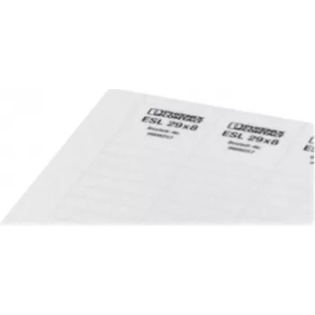 Phoenix Contact ESL - Polyester - perforiert - Weiß - 40 x 17 mm 56 Etiketten