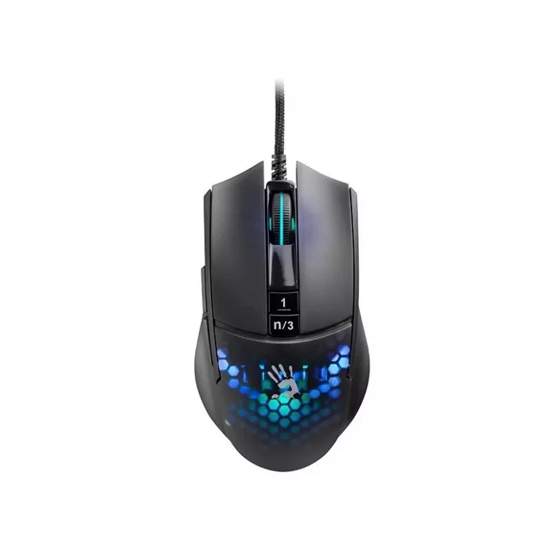 A4Tech BLOODY A4TMYS47113 L65 MAX RGB Honeycomb (Activated) Maus USB Typ-A Optisch 12 000 DPI