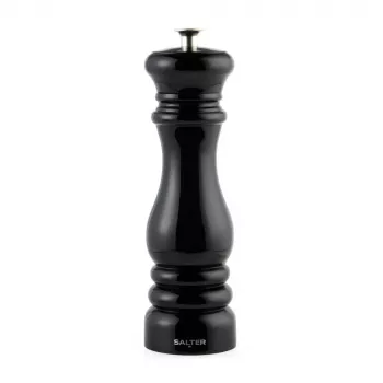Salz- und Pfeffermühle Salter BW13676EU7 Schwarz — manuelle Gewürzmühle, einstellbarer Mahlgrad