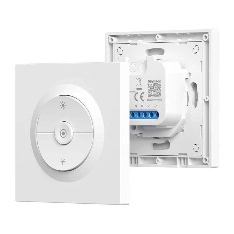 Intelligenter Wandschalter/Dimmer Sonoff MINI-ZBDIM-E ZigBee – kompakter Unterputz-Dimmer und Ein/Aus-Modul