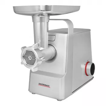 Fleischwolf GASTROBACK 41407 — 2100 W, Edelstahlgehäuse, 2,5 kg/min Durchsatz