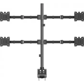 SpeaKa Professional SP-MM-541 4-Wege-Monitortischhalterung 43,2 cm 17 - 88,9 35 Schwarz (SP-13383188)