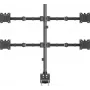 SpeaKa Professional SP-MM-541 4-Wege-Monitortischhalterung 43,2 cm 17 - 88,9 35 Schwarz (SP-13383188)