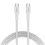CANYON Kabel OnWire 60CL C-C 60W COLOR Geflochten 1m Weiß