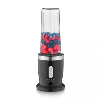 Caso Akku-Mixer | Click & Blend | Tischgerät | 240 W | Krugmaterial Tritan | Krugvolumen 0,5 L | Edelstahl/Matt Schwarz