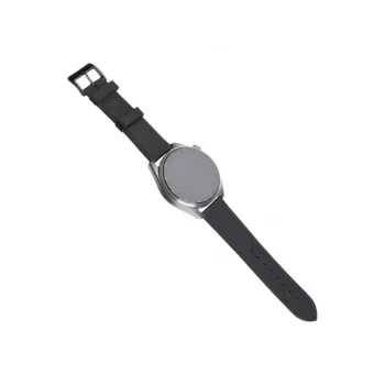 Lederarmband FIXED FIXLST-20MM-BK – 20 mm Schnellwechsel schwarz für Smartwatches