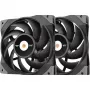 Thermaltake Toughfan 12 2-Pack Schwarz