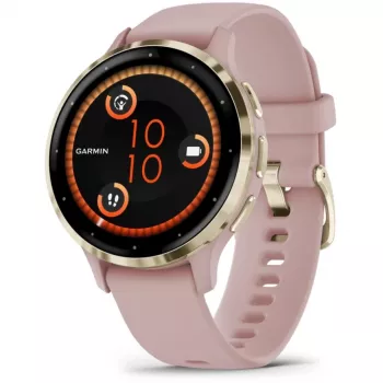Garmin Venu 3S 3,05 cm (1,2) AMOLED 41 mm Digital 390 x 390 Pixel Touchscreen Gold, Rose Wi-Fi GPS (Satellit)