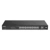 D-Link DGS-1100-26MPV2/E Netzwerk-Switch Managed L2 Gigabit Ethernet (10/100/1000) Power over Ethernet (PoE) Schwarz