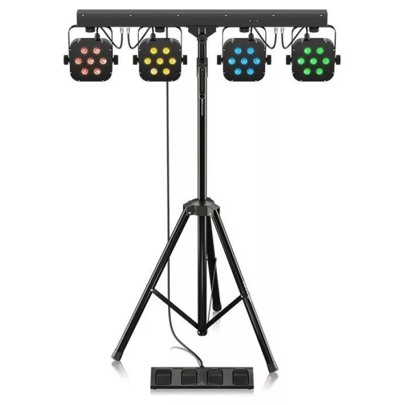 Behringer STAGE TRI LED BUNDLE ST1 Set 4xLEDPAR mit Controller + Stativ