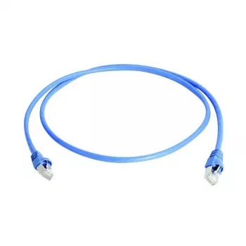 Netzwerkkabel Telegärtner MP8 FS 600 LSZH-1,0 blau 1 m