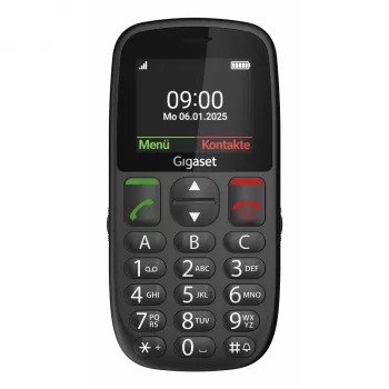 Siemens GL395 Schwarzes Mobiltelefon 5,6 cm / 2,20 Zoll - 0,30 Mpx Kamera (S30853-H1230-R101)