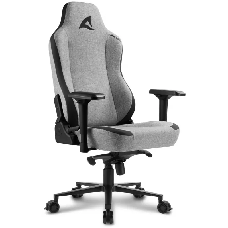 Gaming-Stuhl Sharkoon SKILLER SGS40 Stoff Gepolsterte Sitzfläche Rückenlehne Grau