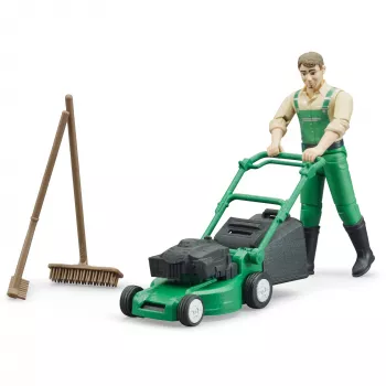 Spielzeug-Set BRUDER 62103 — mehrfarbige ABS-Figuren und Zubehör, empfohlenes Alter 4+