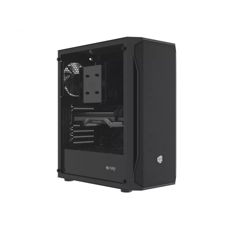 Natec Fury Shobo SH4F - PC-Gehäuse - Tower - Schwarz