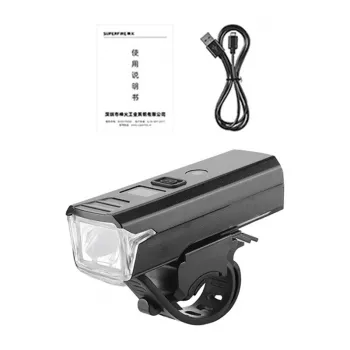 Fahrrad LED-Frontlicht Superfire D6 (Modell BL56-B) — kompaktes wiederaufladbares Fahrradlicht