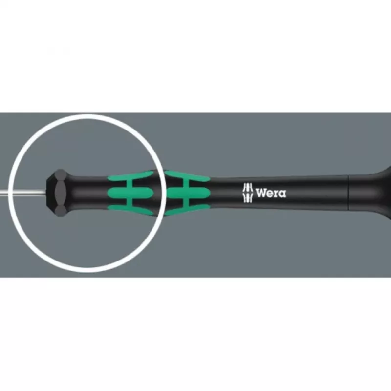 Wera Elektronik- und Feinmechanik-Bit-Schraubendreher Kraftform Kompakt Micro 11 Electronics 1 5/32 (4 mm) HIOS, 5/32 ( (05073676001)