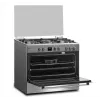 Gas-Elektroherd MPM MPM-93-KGM-33 90 cm Edelstahl, Energieeffizienzklasse A