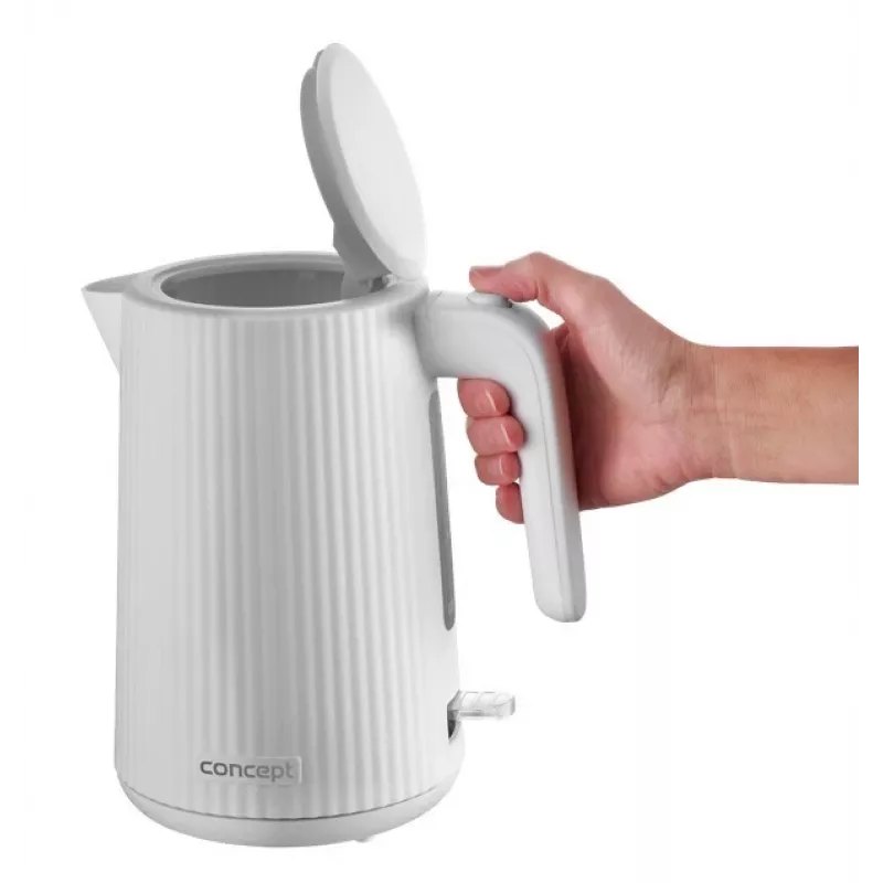 Wasserkocher Concept Solution RK2390, Kunststoffgehäuse, 1,7 L, weiß
