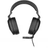 Headset CORSAIR HS65 SURROUND kabelgebundenes Gaming-Headset, ohrumschließend, 3,5 mm + USB-Adapter, 32 Ω, 282 g, carbon