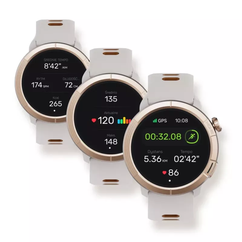 Smartwatch Stelio STSWA102GT Activ Pro GPS 46mm Gold Titan – GPS, 46-mm-Gehäuse, Titan-Finish