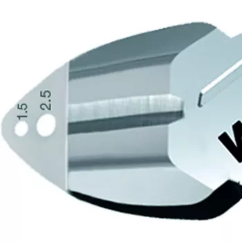 Handkabelschneider Wiha 26745 — Stahlkonstruktion, 160 mm Länge, roter/gelber Griff
