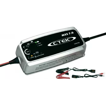 Batterieladegerät CTEK MXS 7.0 12V 7A — 12 V, 7 A geregeltes Ladegerät mit mehrstufiger Ladung