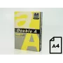 Farbpapier Double A, 80g, A4, 500 Blatt, Lemon