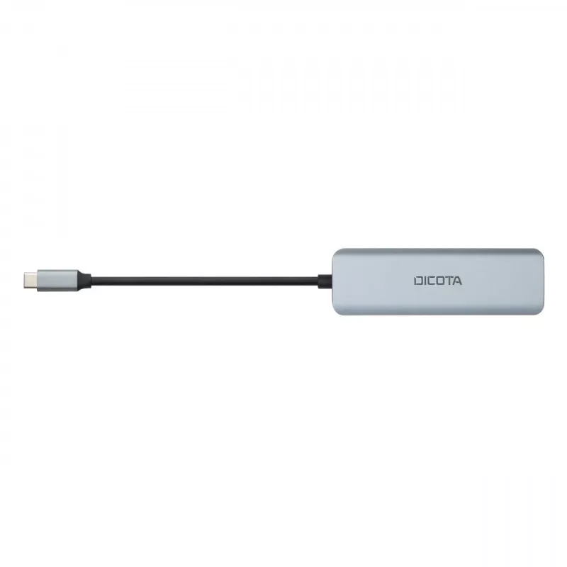 USB Type-C Hub DICOTA D32061 10000 Mbit/s Silber