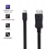 DisplayPort-Kabel Qoltec 50434 1,8 m Mini DisplayPort Schwarz