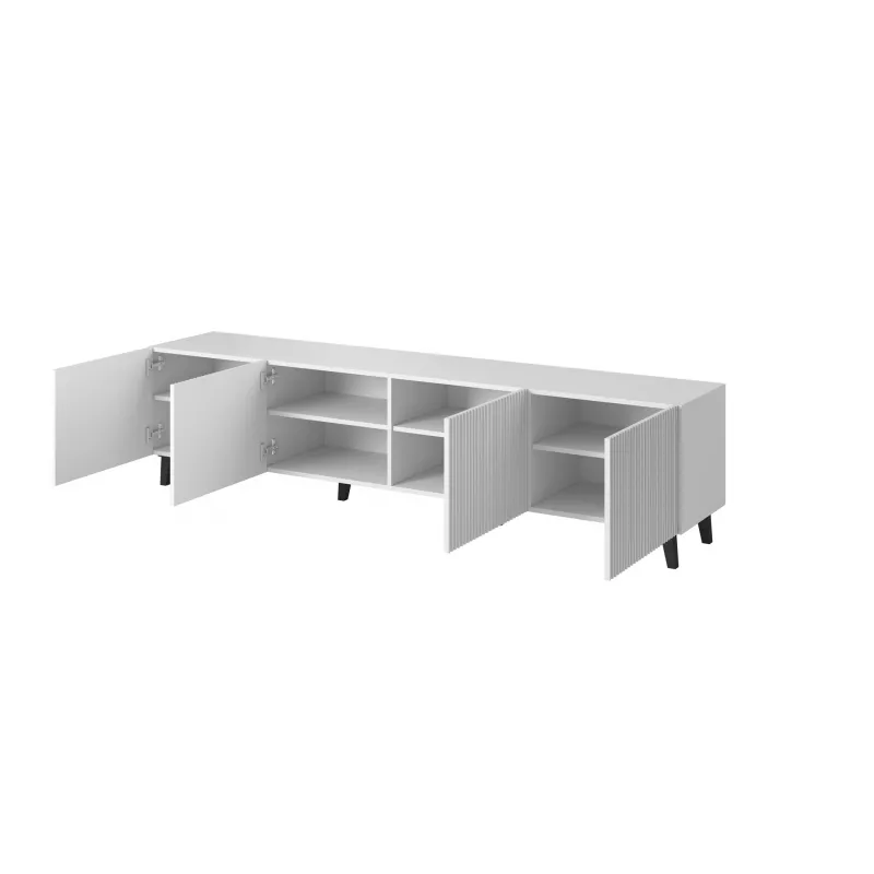 Cama RTV-Schrank PAFOS 200x42x52 weiß matt