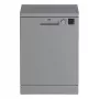 BEKO freistehender Geschirrspüler DVN05320S, Energieeffizienzklasse E, Breite 60 cm, Edelstahl