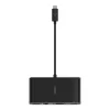 Belkin AVC005BTBK Interface Hub USB 3.2 Gen 1 (3.1 Gen 1) Type-C Schwarz