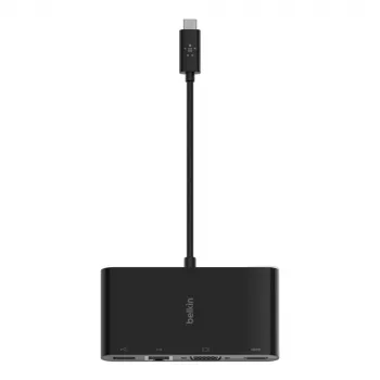 Belkin AVC005BTBK Interface Hub USB 3.2 Gen 1 (3.1 Gen 1) Type-C Schwarz