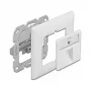 Wanddose Keystone 1 Port DeLOCK 86981