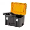 Werkzeugkasten DeWalt DWST83343-1 — Aluminium/Kunststoff, wasserdicht, Klappdeckel, abschließbar, 1 Fach, 440×333×323 mm