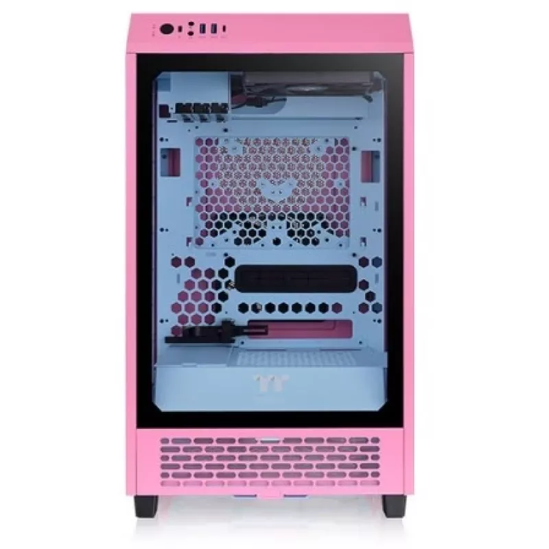 PC-Gehäuse Thermaltake Tower 200 Mini Tower Pink