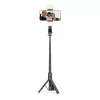 Tech-Protect L05S Selfie Stick Ständer LED-Lampe Bluetooth-Fernbedienung