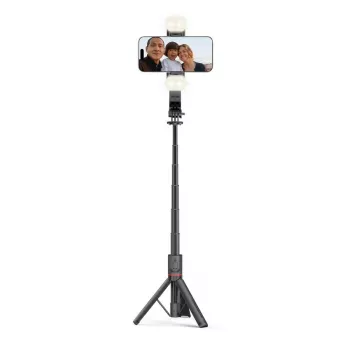 Tech-Protect L05S Selfie Stick Ständer LED-Lampe Bluetooth-Fernbedienung