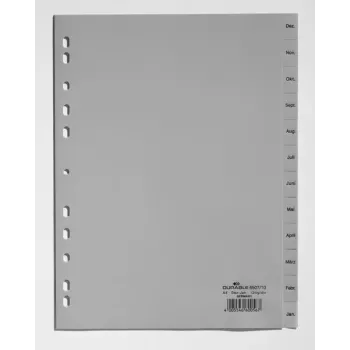 Monats-Tab-Index Durable 6507-10