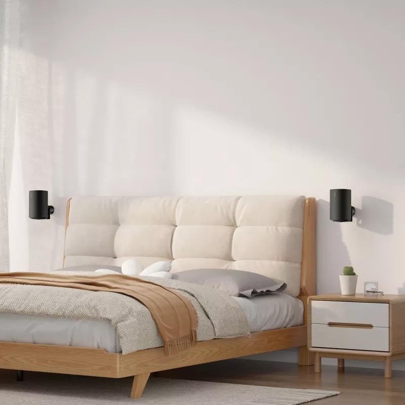 Wandhalterung MACLEAN MC-495 für 2x Sonos ERA Lautsprecher, verstellbarer Winkel, robust