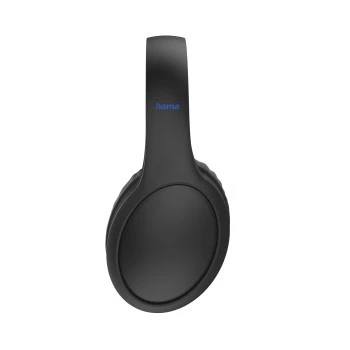 Hama 00184160 Kopfhörer/Headset Kabelgebunden & Kabellos Kopfband Anrufe/Musik USB Typ-C Bluetooth Schwarz, Blau
